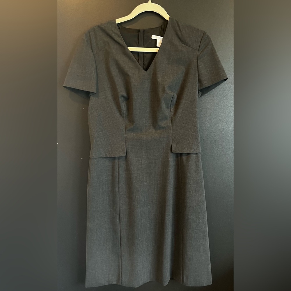 HUGO BOSS Grey Short Sleeve Dress